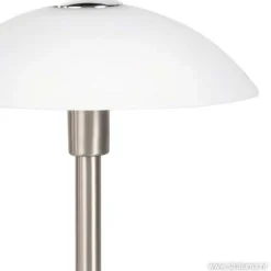 Straluma Tafellamp nikkel touchdimmer slaapkamer> Nachtkastlampen|Touch Lampen