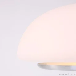 Straluma Tafellamp Purissima staal met opaal glas><noscript><img width=