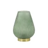 Straluma Tafellamp Tajera op batterij donker groen/goud> Tafellampen|Light and Living