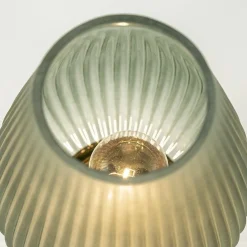 Straluma Tafellamp Tajera op batterij donker groen/goud><noscript><img width=