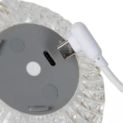 Straluma Tafellamp transparant/goud oplaadbaar en dimbaar><noscript><img width=