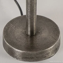 Straluma Tafellamp Undai ruw nikkel excl. kap><noscript><img width=