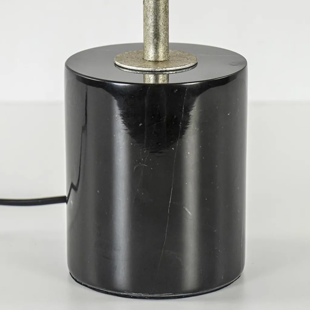 Straluma Tafellamp Vegas oud zilver/marmer zwart> Tafellampen|Decoratieve Verlichting