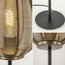 Straluma Tafellamp Yaelle brons/zwart><noscript><img width=