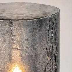 Straluma Tafellamp zwart met robuuste glazen kap><noscript><img width=