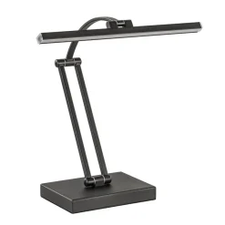 Straluma Tafellamp zwart "piano" model+touchdim.> Tafellampen|Bureaulampen