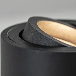 Straluma Tafelspot Rebel rond zwart gu10><noscript><img width=