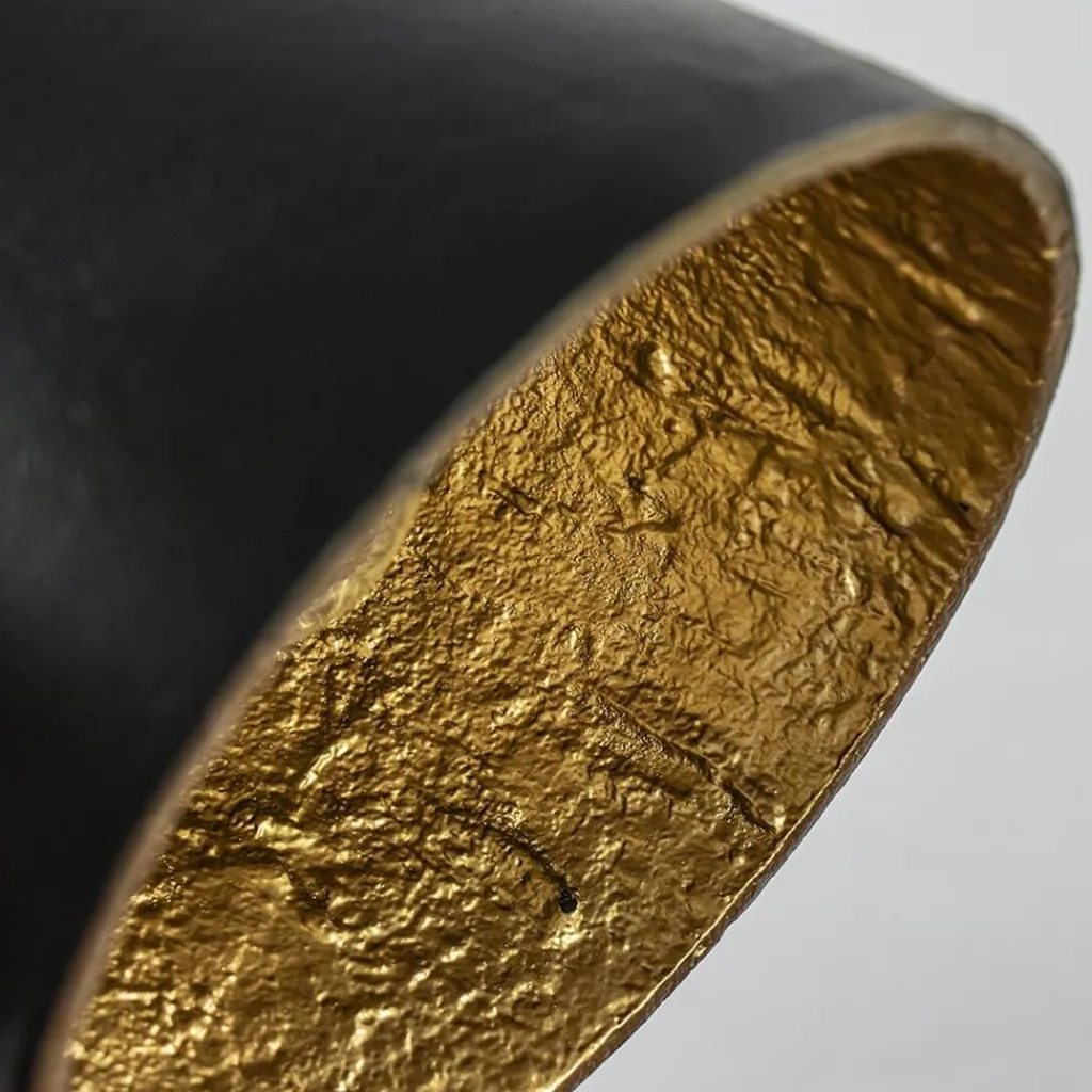 Straluma Trendy hanglamp Sumeri mat zwart met goud> Light and Living|Halverlichting