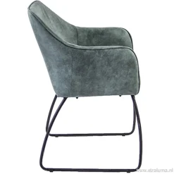 Straluma Trendy kuipstoel met zwart metalen poot><noscript><img width=