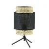 Straluma Trendy tafellamp driepoot zwart met webbing> Tafellampen|Driepoot lampen