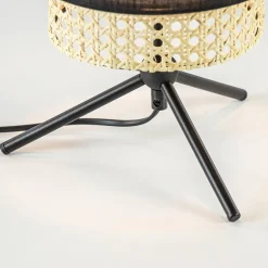 Straluma Trendy tafellamp driepoot zwart met webbing><noscript><img width=