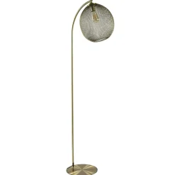 Straluma Trendy vloerlamp Moroc goud Light and Living> Light and Living|Woonkamerlampen