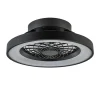 Straluma Ventilator Tibet Mini zwart + remote cct> Plafondlampen|Plafondventilatoren met lamp