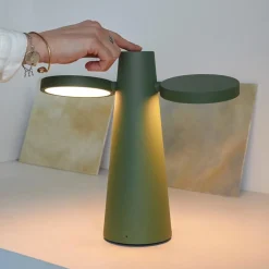Straluma Verstelbare buitenlamp tafel groen oplaadbaar><noscript><img width=