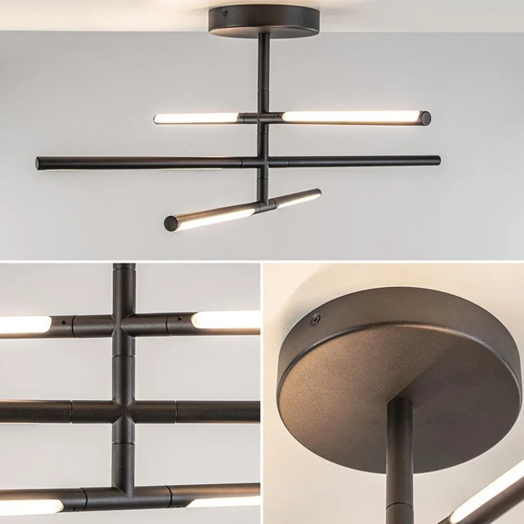 Straluma Verstelbare LED plafondlamp met 3-standen dim functie> Plafondlampen|Woonkamerlampen