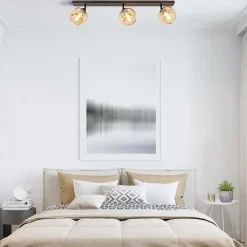 Straluma Verstelbare 3-lichts plafondlamp met amber glas><noscript><img width=