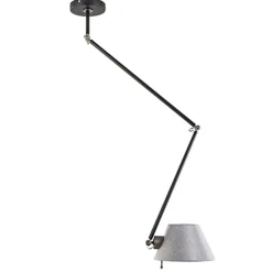 Straluma Verstelbare plafondlamp met stoffen kap> Slaapkamerlampen|Keukenverlichting