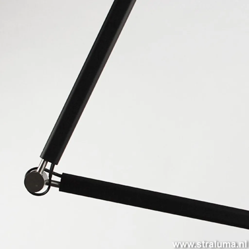 Straluma Verstelbare plafondlamp zwart met kap> Plafondlampen|Moderne Verlichting