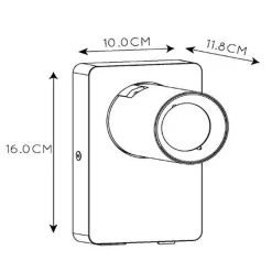 Straluma Verstelbare wandlamp mat goud inclusief dimbaar LED en USB><noscript><img width=