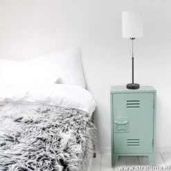 Straluma Verstelbare zwarte tafellamp met kap><noscript><img width=