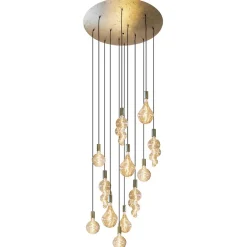Straluma Videlamp Aton 12l goldleaf/shiny brass> Hanglampen|Videverlichting