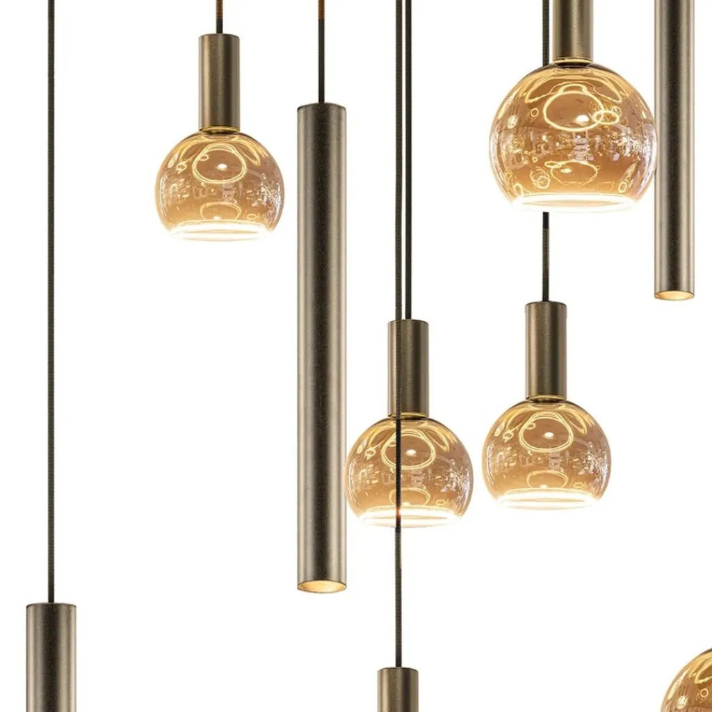 Straluma Videlamp Riva 12L 100cm platinum> Hanglampen|Videverlichting