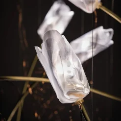 Straluma Videlamp Tulip 7L prisma/brass> Hanglampen|Videverlichting