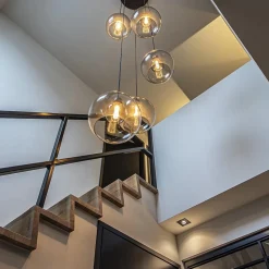 Straluma Videlamp zwart 5-lichts smoke glas><noscript><img width=