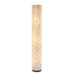 Straluma Vloerlamp 200 cm cilinder creme schelpen> Schelpenlampen|Woonkamerlampen