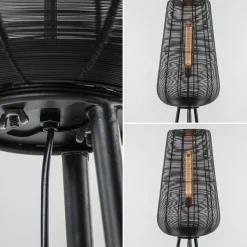 Straluma Vloerlamp Adeta driepoot draad zwart><noscript><img width=