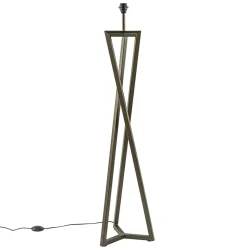 Straluma Vloerlamp Atrani platinum excl. kap> Vloerlampen|Lampenvoeten