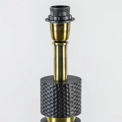 Straluma Vloerlamp Azoyu zwart/brons exclusief kap> Vloerlampen|Lampenvoeten