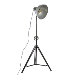 Straluma Vloerlamp Junko driepoot zwart/zink> Driepoot lampen|Light and Living