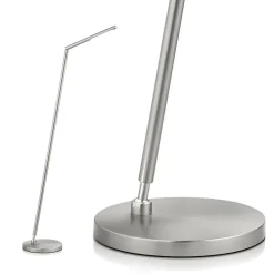 Straluma Vloerlamp mat nikkel LED verstelbaar><noscript><img width=