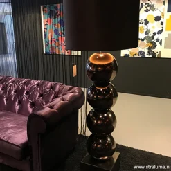 Straluma Vloerlamp Maxi brons EXCL. KAP><noscript><img width=