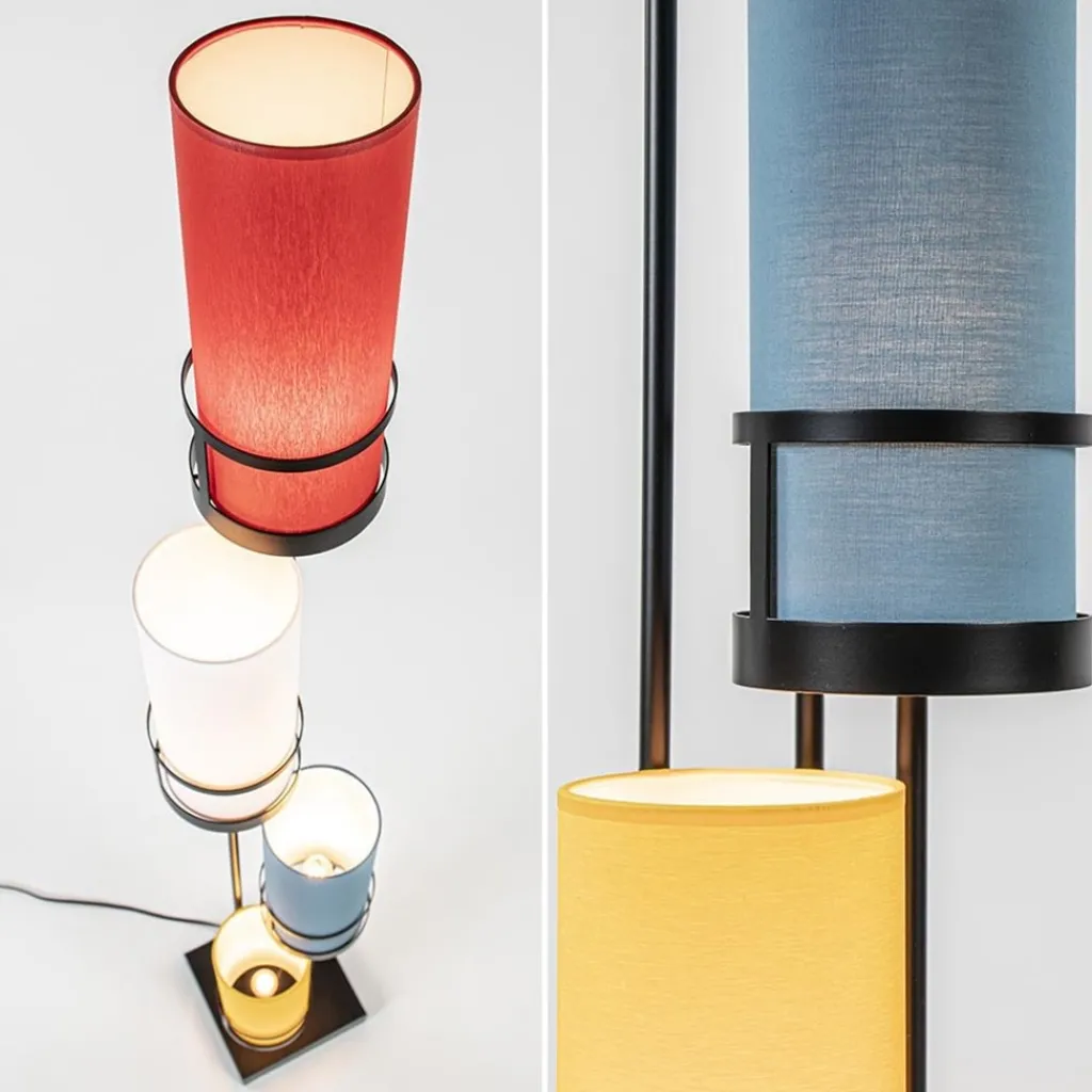 Straluma Vloerlamp Sixtyfour 4l multicolor> Vloerlampen|Design Verlichting