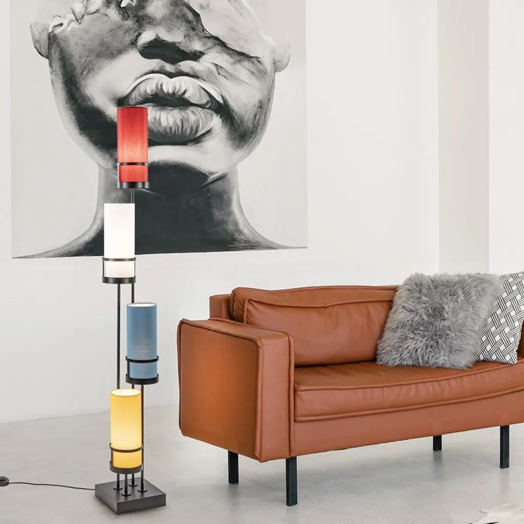 Straluma Vloerlamp Sixtyfour 4l multicolor> Vloerlampen|Design Verlichting