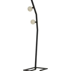 Straluma Vloerlamp Tortona zwart staal> Design Verlichting|Woonkamerlampen