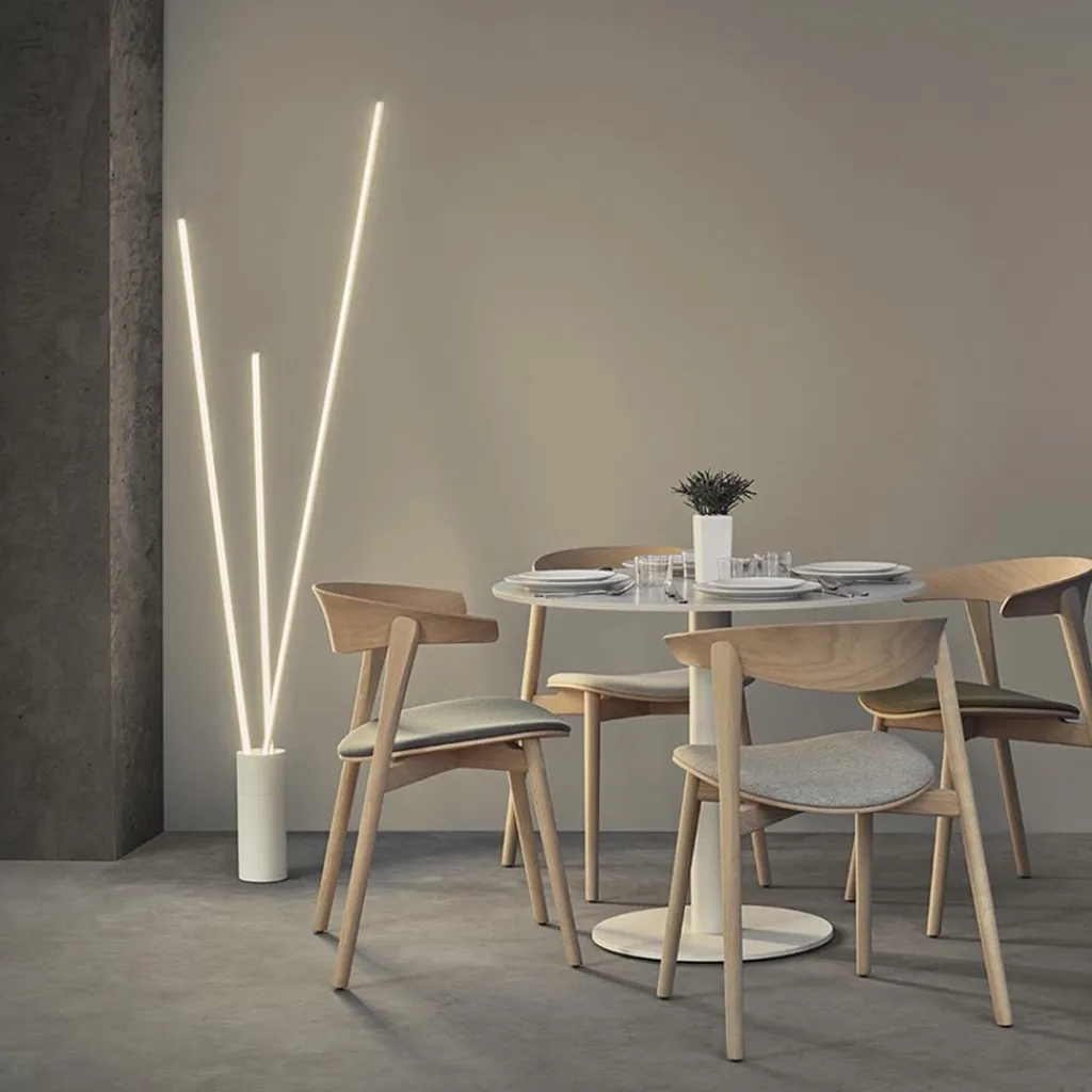 Straluma Vloerlamp Vertical wit 3000k> Vloerlampen|LED Vloerlampen