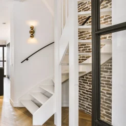 Straluma Wandlamp ambachtelijk brons inclusief LED><noscript><img width=