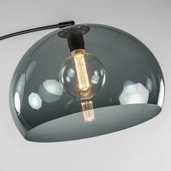 Straluma Wandlamp boog met smoke plexibol kap><noscript><img width=