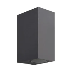 Straluma Wandlamp buiten antraciet up+down IP54> Keukenverlichting|Badkamerverlichting