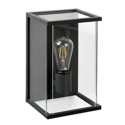 Straluma Wandlamp buiten antraciet/glas IP54> Buitenlampen|Woonkamerlampen