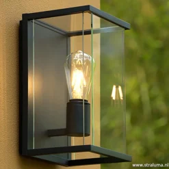 Straluma Wandlamp buiten antraciet/glas IP54><noscript><img width=