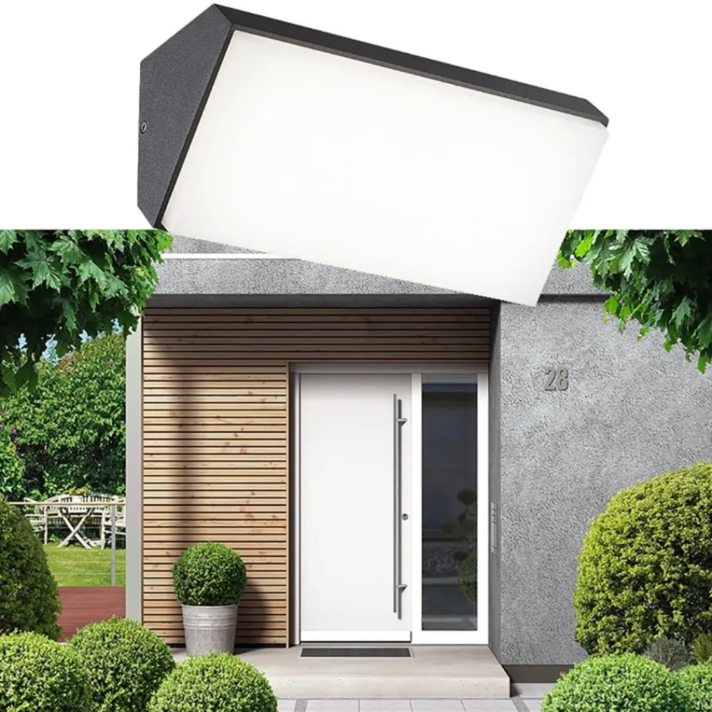 Straluma Wandlamp buiten antraciet> Wandlampen|Buitenlampen