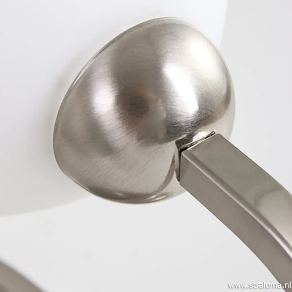 Straluma Wandlamp Capri staal/glas slaapkamer> Bedlampjes|Woonkamerlampen