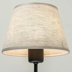 Straluma Wandlamp Chicago zwart/zandkleur kap><noscript><img width=