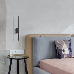 Straluma Wandlamp cilinder smal zwart  up+down g9><noscript><img width=