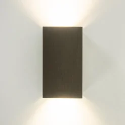 Straluma Wandlamp Eros rechthoek brons><noscript><img width=