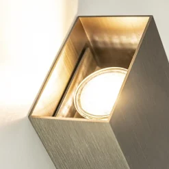 Straluma Wandlamp Eros rechthoek brons><noscript><img width=